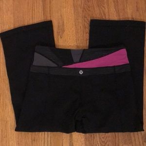 Cropped Lululemon Workout Pants Size 4